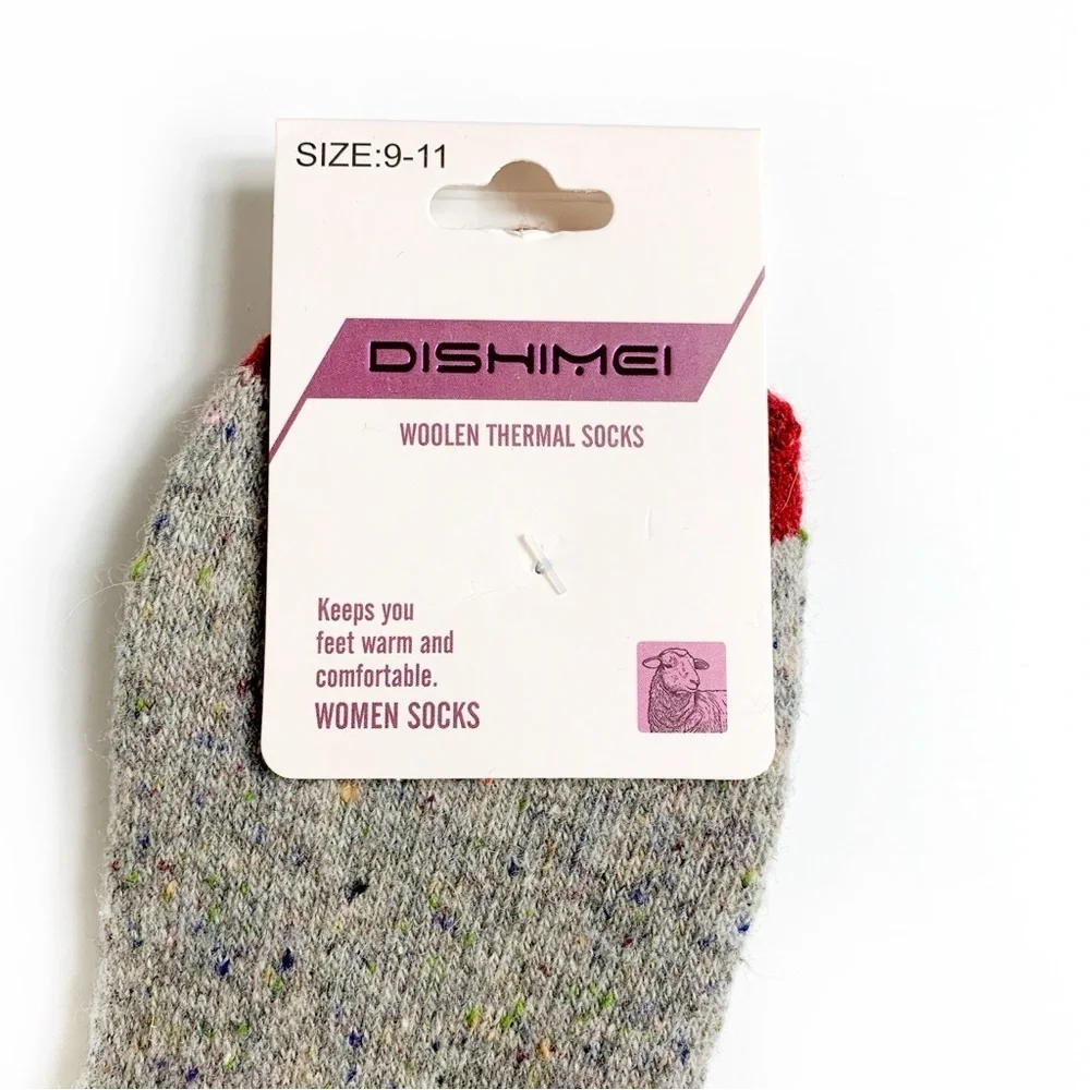Wool Blend Sock Gift Set (3 Pairs) Women’s 9-11 Cozy Warm Winter Socks NWT